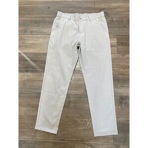 Jack Archer Jetsetter Performance Mens 30X28 Beige Smart Tech Chino Golf Pants